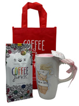 Coffee and Mug or Candle Gift Bag