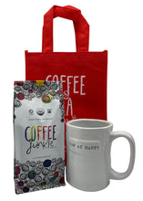 Coffee and Mug or Candle Gift Bag