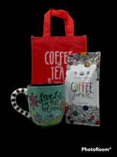 Coffee and Mug or Candle Gift Bag