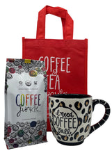 Coffee and Mug or Candle Gift Bag