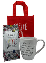 Coffee and Mug or Candle Gift Bag