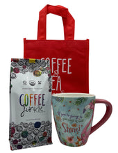 Coffee and Mug or Candle Gift Bag